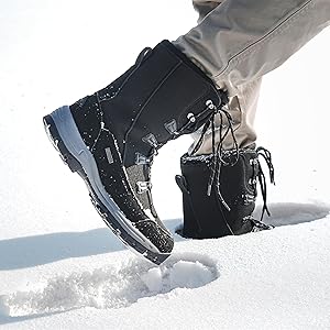 Amazon.com | ROCKMARK Women's Waterproof and Non-Slip Snow Boots